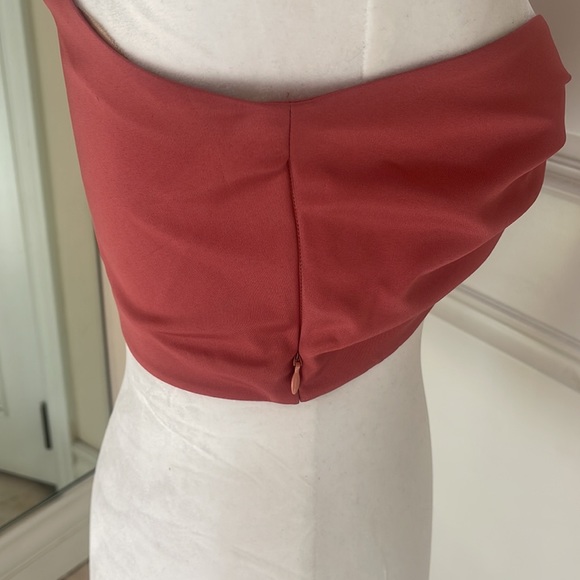 A.L.C. Cropped one shoulder top - Picture 3 of 4